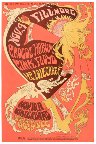 Bill Graham Presents in San Francisco: Procol Harum / Pink Floyd / H.P. Lovecraft