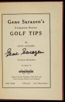 Gene Sarazen's Common Sense Golf Tips