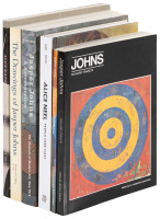 Six art exhibition catalogs