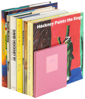 Eight works on the art of David Hockney