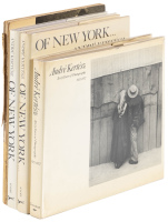 Four photography monographs by Andr&eacute; Kert&eacute;sz