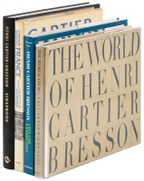 Four volumes of photography by Henri Cartier-Bresson