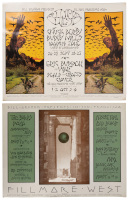 Four David Singer posters for Bill Graham