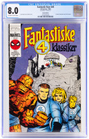 FANTASTISKE 4 KLASSIKER No. 1 * Danish FANTASTIC FOUR No. 45 * Only Graded Copy