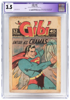 GIBI No. 749 * SUPERMAN Cover and Stories * Only Graded Copy