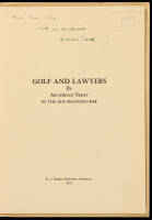 Golf and Lawyers