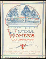 Thirty Eighth National Womens Golf Chamionship - official program