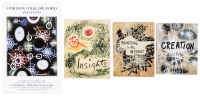 Three works on the art of Gordon Onslow-Ford and an exhibition poster