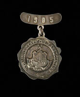 1905 sterling silver medal from the Mt. Anthony Golf Club