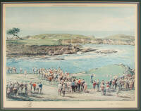 16th Green, Cypress Point - signed