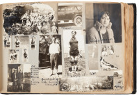Scrapbook of Berta Abrams, high school student in Oklahoma