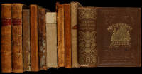 Group of 18th and 19th century books with mentions of golf