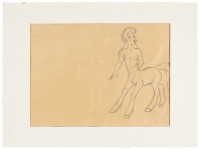 Fantasia "Centaurette" animation drawing