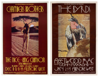 Four Bill Graham Presents in San Francisco posters: December 1969-January 1970
