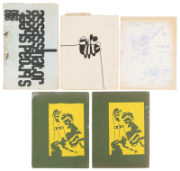 Five rare journals featuring d.a. levy
