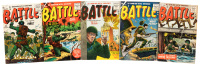 BATTLE Nos. 39, 40, 41, 42, 44 * Lot of Five Comics