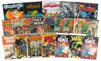 FANTASTIC GIANTS, GORGO, KONGA, CAPTAIN ACTION, CONS DE FEE, and Other Comics by DITKO, WOOD and KURTZMAN * Lot of 22 Comics, Books and Magazines