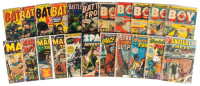 BATTLE, BATTLEFRONT, BOY, MARVEL TALES, SPACE ADVENTURE, and Other 1950s Comics * Lot of 22 Comics