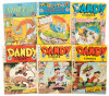 ANIMAL FABLES No. 4 * DANDY COMICS Nos. 2, 3, 4, 6 * TINY TOT COMICS No. 9 * Lot of Six Comics