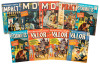 IMPACT, M.D., PIRACY, PSYCHOANALYSIS, VALOR * Lot of Nine Comics