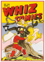 [Original Comic Art] C. C. BECK * WHIZ COMICS No. 4 Recreation