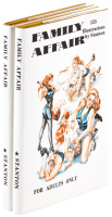 [Eric Stanton] Family Affair * Two Hardcovers in Jackets, One Signed and Numbered, Plus Ancillary Material