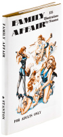 [Eric Stanton] "Family Affair" * Signed Limited Hardcover in Jacket * With "The Puritan Adult American Dreambook" Vol. 1, No. 2 (1st Issue)