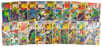 INCREDIBLE HULK Nos. 104, 105, 111, 117-119, 121, 122, 126, 129-134, 136-142 * Lot of 22 Comics