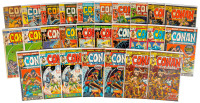 CONAN THE BARBARIAN Nos. 1, 3-9, 12, 13, 15-18, 20-24 * Lot of 27 Comics, Including Duplicates