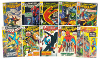 AMAZING SPIDER-MAN Nos. 74, 75, 77, 79, 83, 84, 85, 86, 87, 89 * Lot of Ten Comics