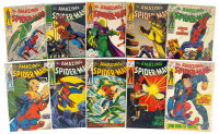 AMAZING SPIDER-MAN Nos. 64, 65, 66, 67, 68, 69, 70, 71, 72, 73 * Lot of Ten Comics