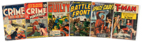 CRIME DOES NOT PAY, BATTLEFRONT, SPACE CADET and More * Lot of Six Pre-Code Comics