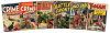 CRIME DOES NOT PAY, BATTLEFRONT, SPACE CADET and More * Lot of Six Pre-Code Comics