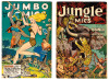 JUMBO COMICS No. 105 [and] JUNGLE COMICS No. 163 * Lot of Two Comics