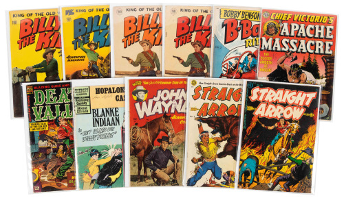 BILLY THE KID, BOBBY BENSON'S B-BAR-B RIDERS, STRAIGHT ARROW, and More * Lot of 11 Comics