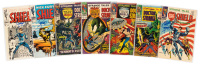 [Signed Comics] NICK FURY, AGENT OF S.H.I.E.L.D. [and] STRANGE TALES * Lot of Seven Comics SIGNED by Steranko and Roy Thomas