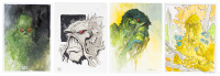 [Original Comic Art] Various Artists * SWAMP THING Sketches * Lot of 21 Drawings * Steve Bassette and Others