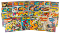 BATMAN, WONDER WOMAN, AQUAMAN, TEEN TITANS and More * Lot of 36 DC Comics, 1960s-1970s