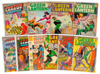 JUSTICE LEAGUE OF AMERICA and GREEN LANTERN * Lot of Ten Comics, Including JLA No. 1