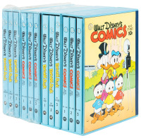 The Complete Carl Barks Library * Ten Slipcased Sets * 30 Volumes [and] The Wise Little Hen (1st Print Appearance of Donald Duck)