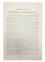 Independent State Convention. The Electors of the Independent Greenback party of the State of Nebraska, are requested to send delegates from the several Counties, to meet in State Convention at Lincoln, on Tuesday the 26th of September, 1876 [Caption titl