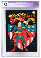 SUPERMAN WORK BOOK * Only 16 Graded Copies * With Rare Leaflet