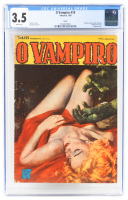 O VAMPIRO No. 19 * Brazilian JOURNEY INTO UNKNOWN WORLDS No. 14 * Only Graded Copy