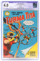 O HER&Oacute;I No. 1 * Brazilian TEEN TITANS No. 4 * Only Graded Copy