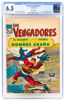 LOS VENGADORES No. 2 * Mexican TALES TO ASTONISH No. 57 * Highest-Graded Copy