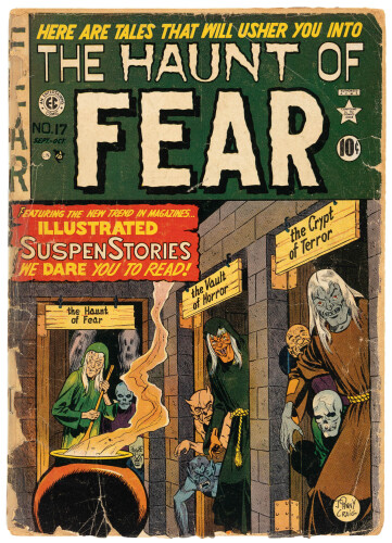 HAUNT OF FEAR No. 17 (3rd Issue) * Burns Brothers Undercopy