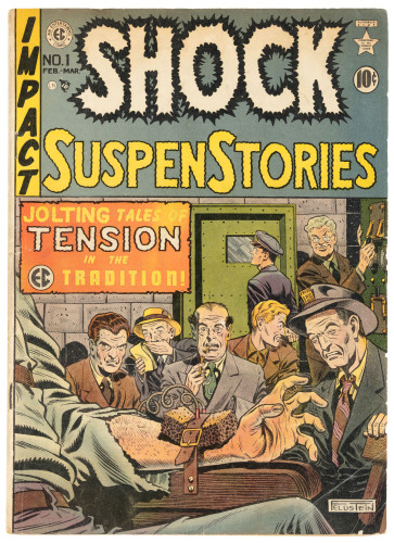 SHOCK SUSPENSTORIES No. 1 * Burns Brothers Undercopy