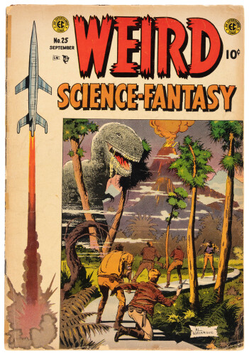 WEIRD SCIENCE-FANTASY No. 25 * Burns Brothers Undercopy