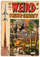 WEIRD SCIENCE-FANTASY No. 25 * Burns Brothers Undercopy