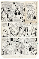 [Original Comic Art] GEORGE PEREZ and MIKE ESPOSITO * AVENGERS No. 202, Page 7 * SIGNED by GEORGE PEREZ